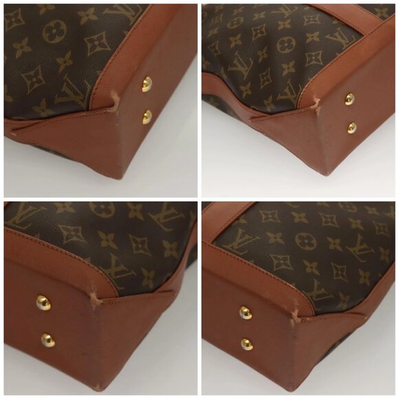 LOUIS VUITTON Monogram Sac Weekend PM Hand Bag M42425 LV Auth 133123 - Picture 14 of 15